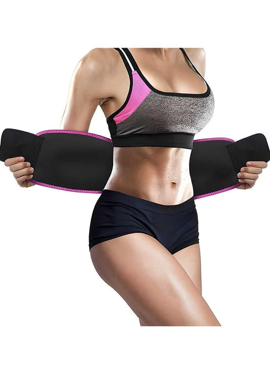 🔥 Adjustable Sweat Slimming Belt – Burn Belly Fat, Shape Waist & Improve Posture